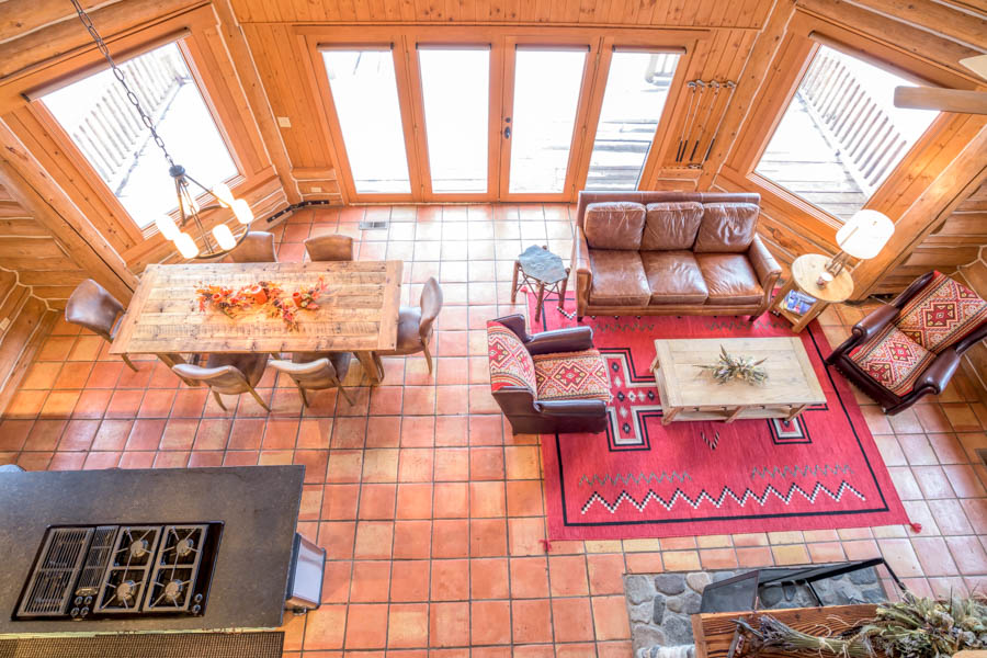 Angler's haven living area