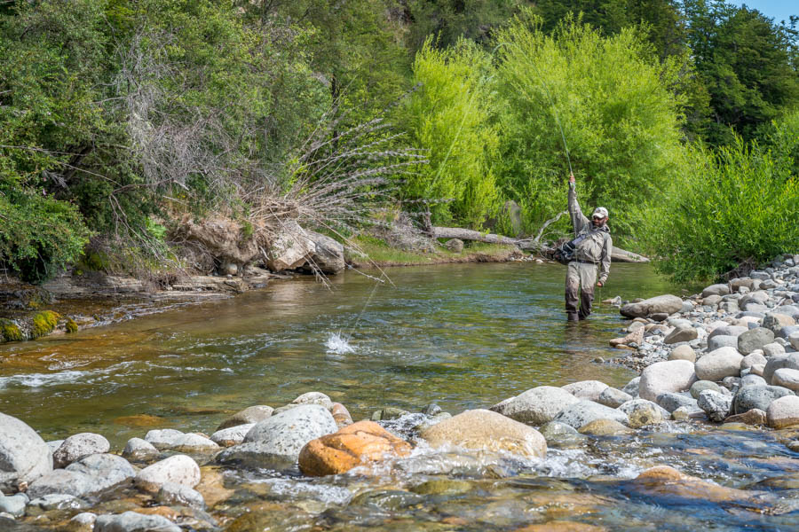 Fishing the Nielsen River Argentina