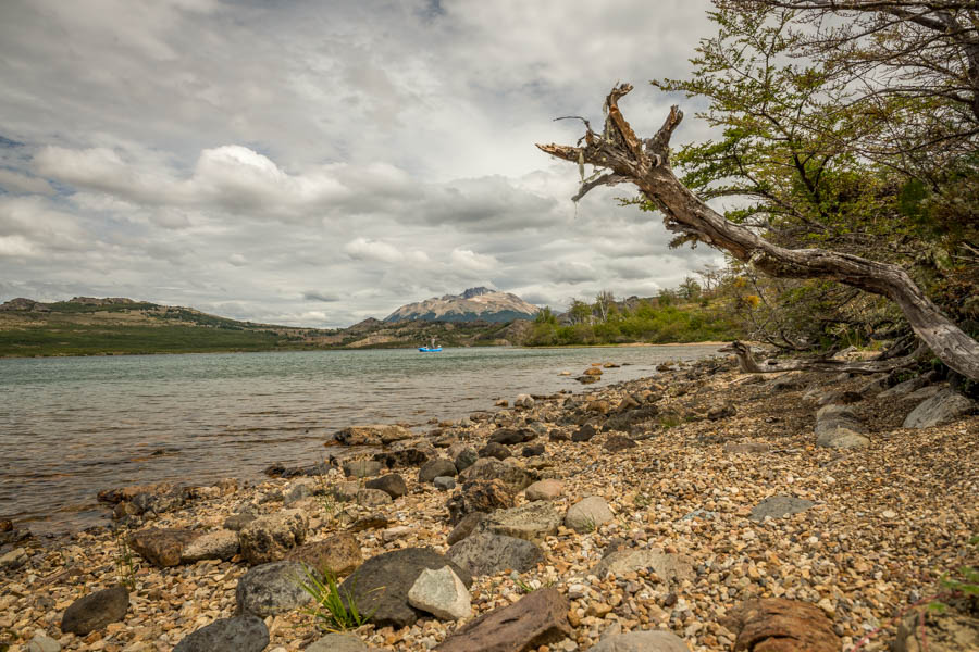 Lake fishing Argentina