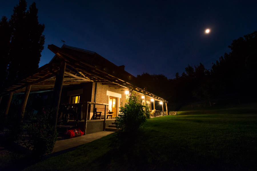 Main lodge in Argentina