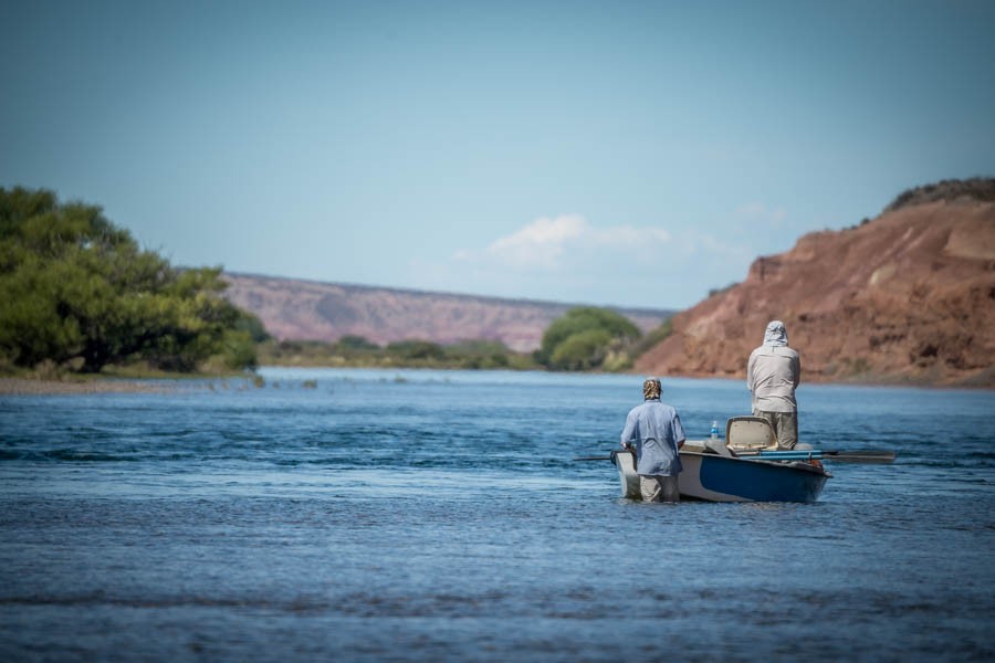 Limay River fishing