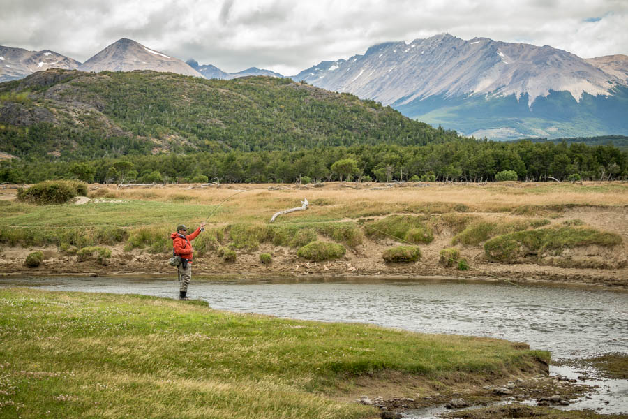 Dry fly fishing in Argentina