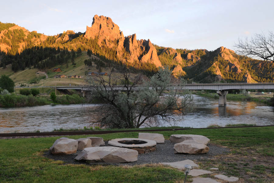 Missouri River fire pit Fire Pit on the Mo