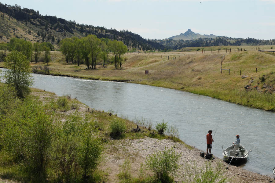 Fishing the Missouri Fishing the Missouri