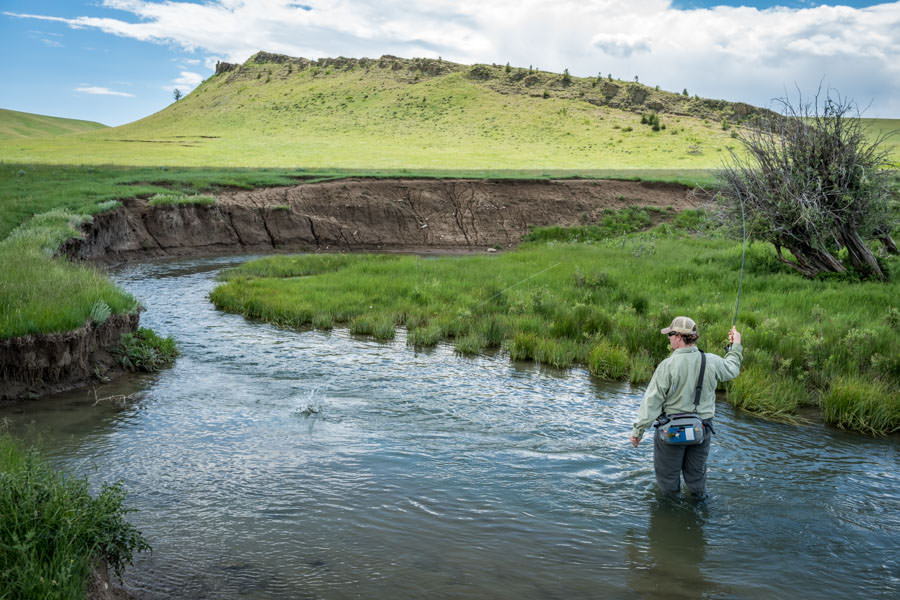 private water fly fishing