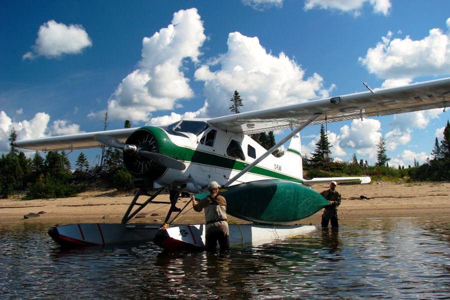 float plane fishing