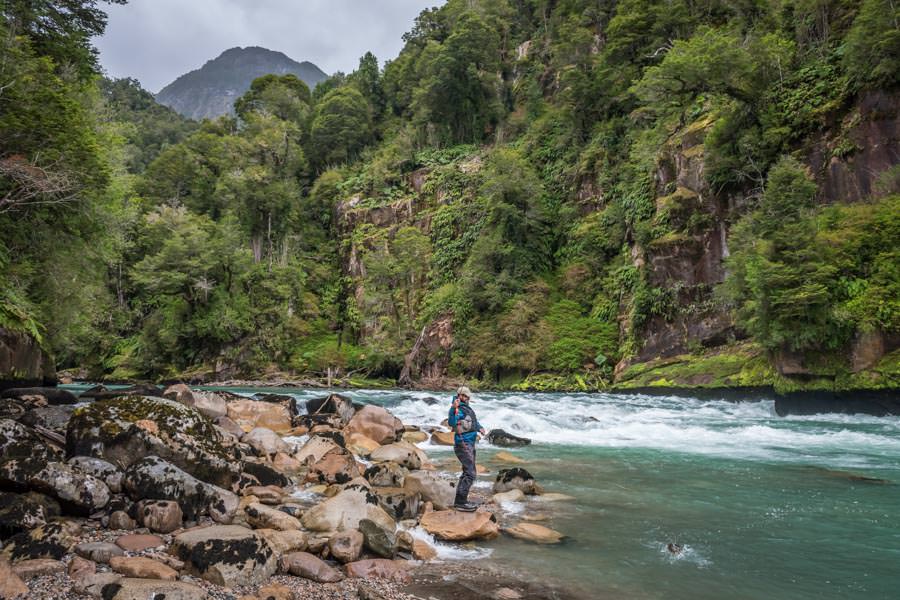 Secluded fishing camps