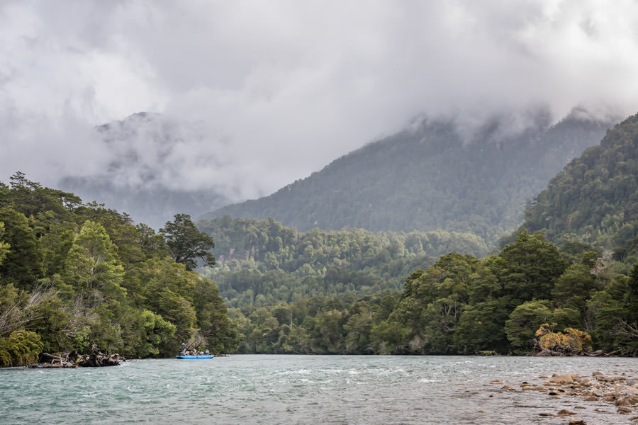 Secluded fishing camps