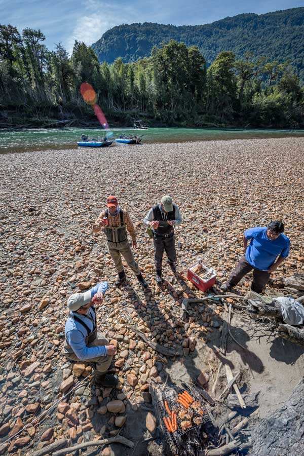 Hosted fly fishing trips