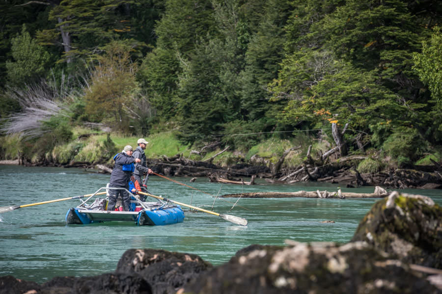 Hosted fly fishing trips