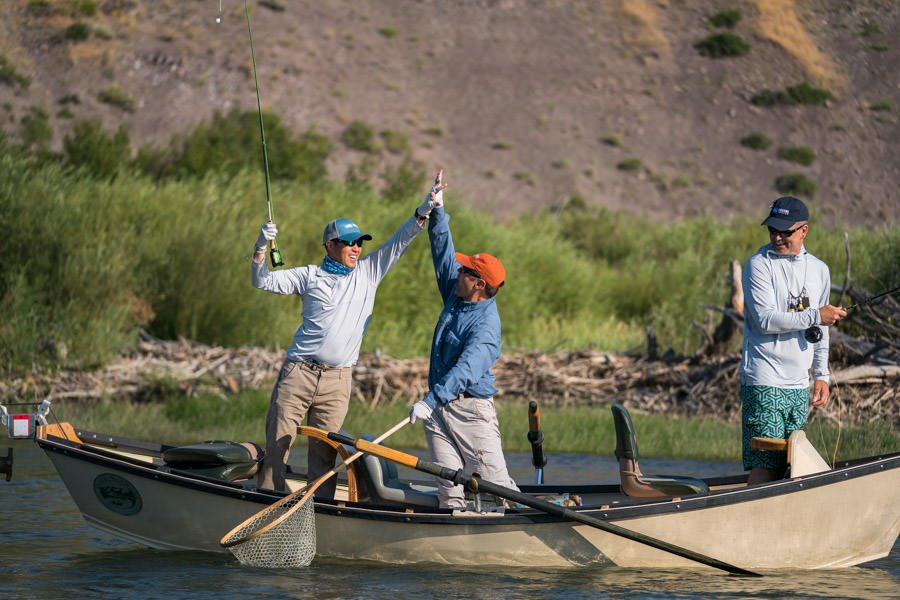 Yellowstone fishing lodge Yellowstone River fly fishing guides