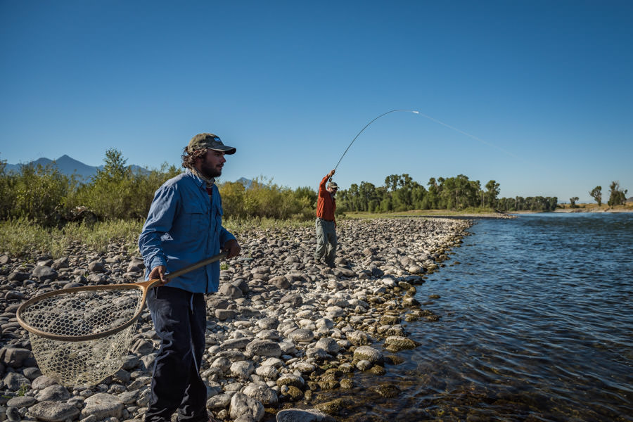 Yellowstone fly fishing guides Yellowstone fishing lodge