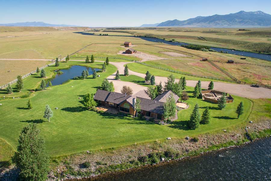 Lodge on the Madison River