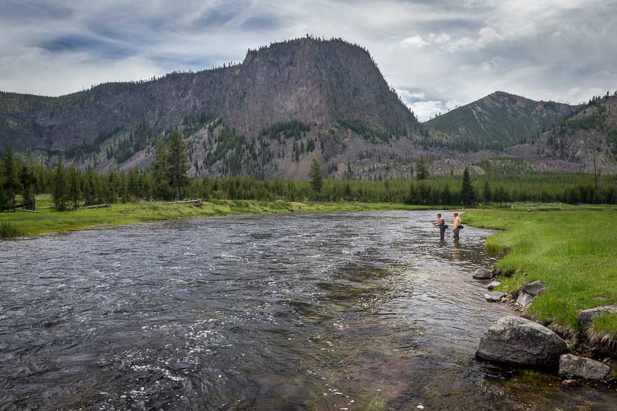 Madison River in Yellowstone Park