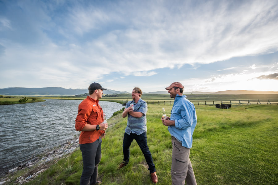 Madison River Lodge outside