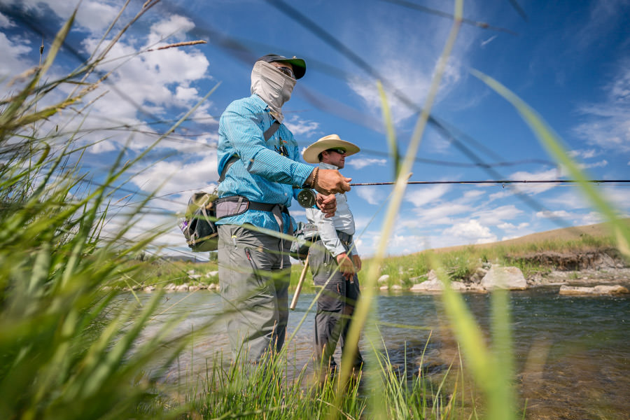 Guided Montana walk and wade fishing trips