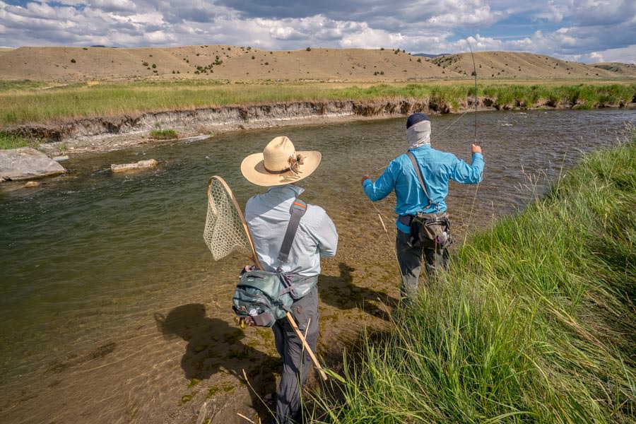Montana small stream fishing