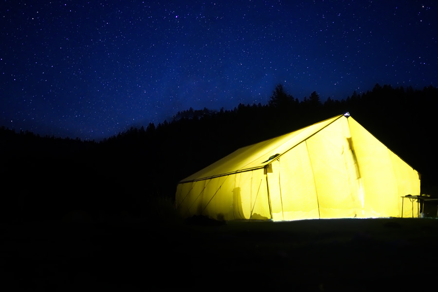 Camping on the Smith River Montana