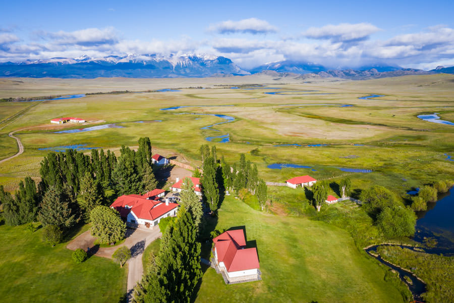 Estancia Tecka The Lodge at Estancia Tecka. The Ranch offers over 400,000 acres of amazing scenery with mile after mile of spring creeks and remote float rivers