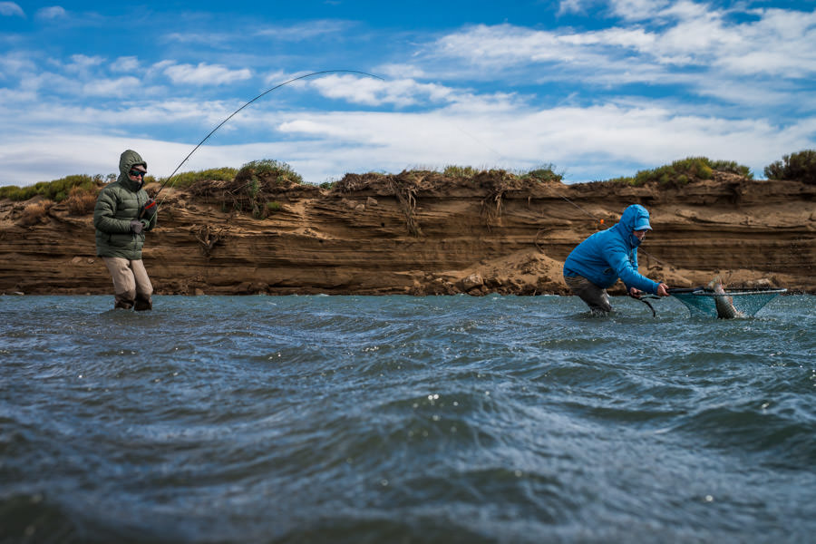 Barrancoso river fly fishing Argentina