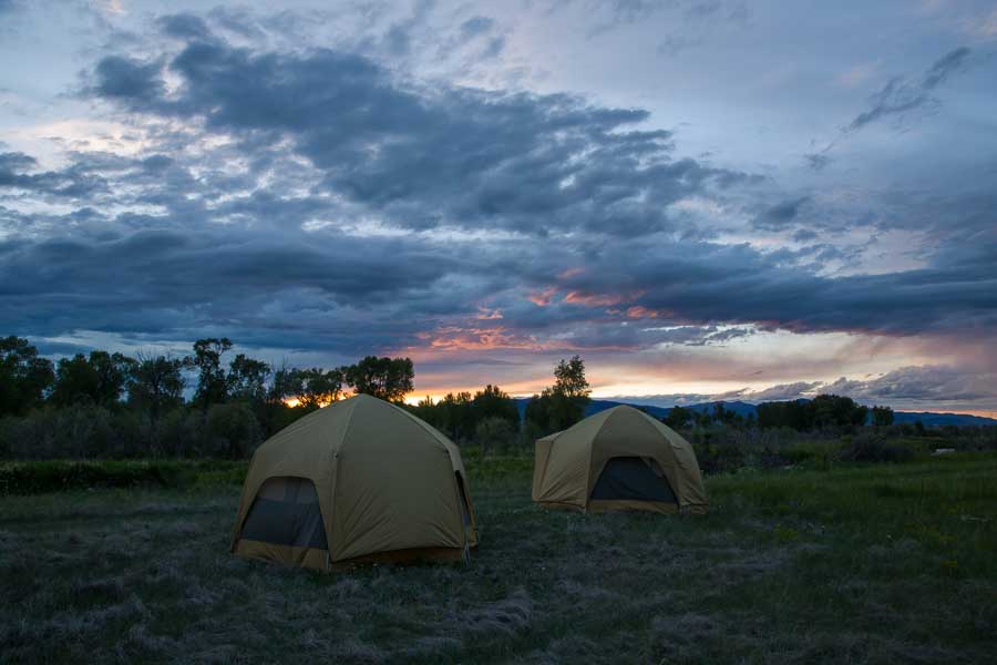 Montana Fishing Vacations, Montana River Camping