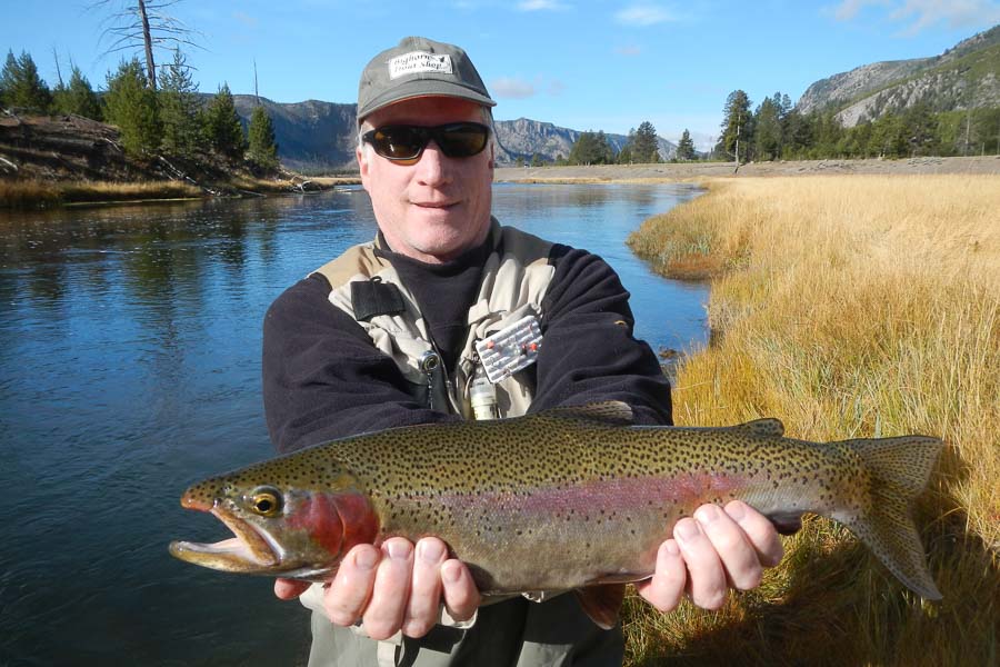 Fall Fishing in Yellowstone Park