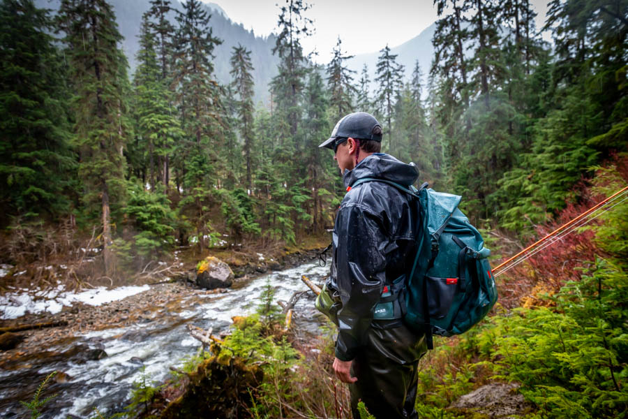 Searching for steelhead in clear waters, life doesn't get much better