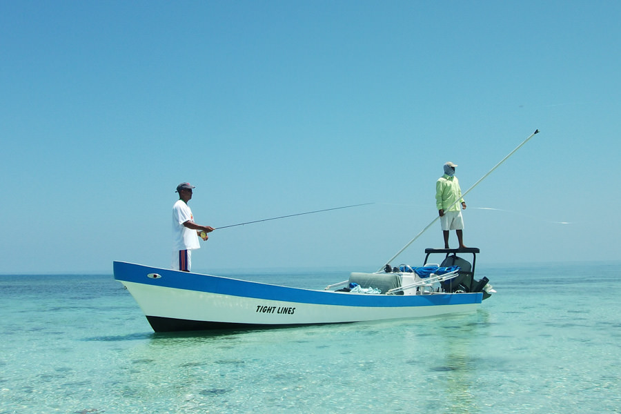 Fly fishing in Belize