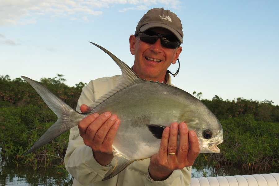 Permit fishing in Punta Gorda Belize