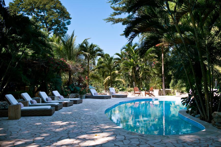 The pool at Belcampo