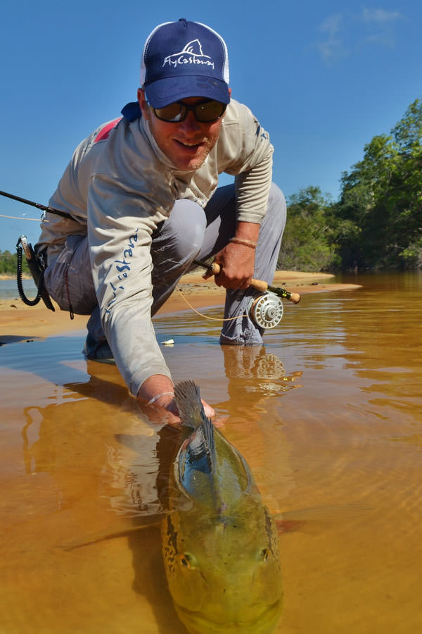 fly fishing the Amazon