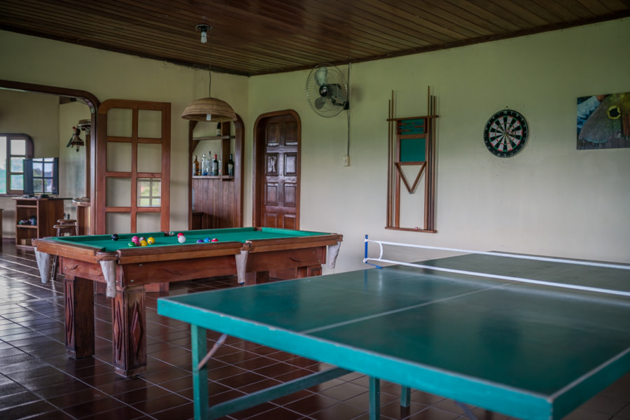 lodge game room