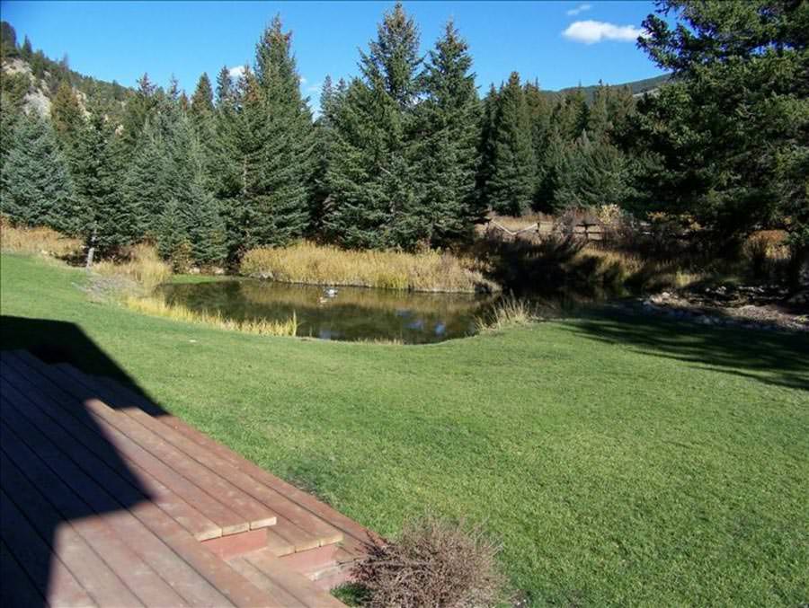 Moose Landing Pond Big Sky Vacation Rental, Montana Fly Fishing