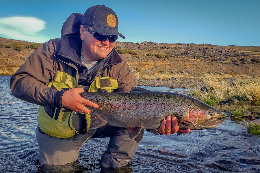 "...I remembered a conversation I had with Brian when prepping me for the trip. He predicted that the first fish I landed was going to be the biggest trout of my life. He wasn’t wrong."
