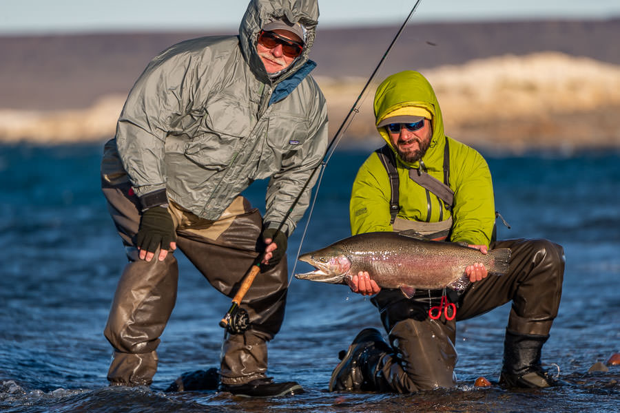 "There were times when anglers caught fish after fish for hours in this spot..."