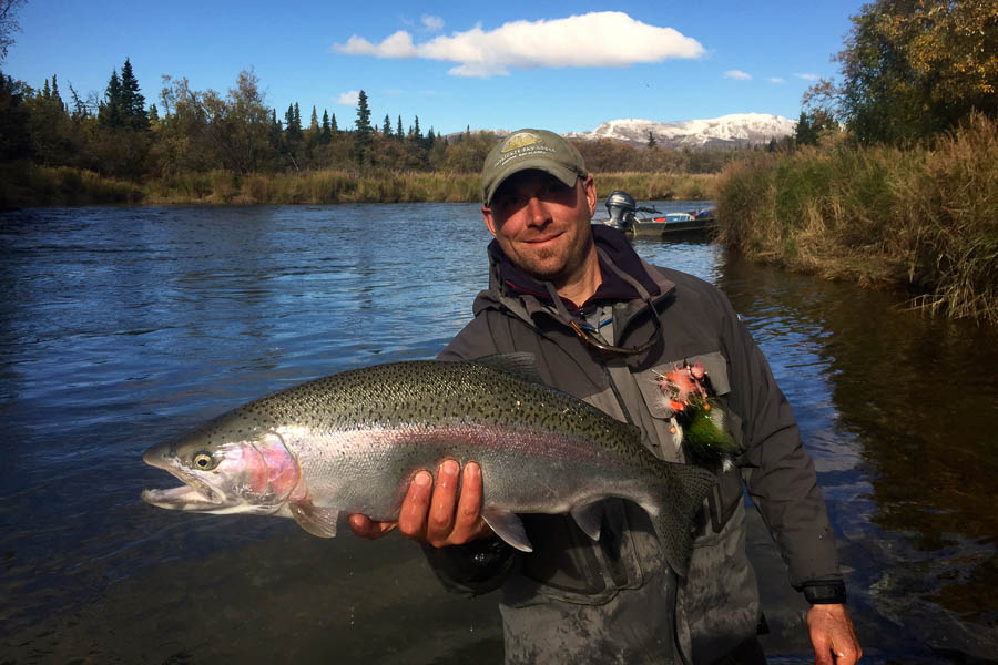 Giant Alaska Rainbow Trout