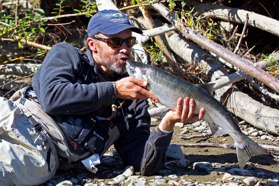 Fly Fishing for Silver Salmon