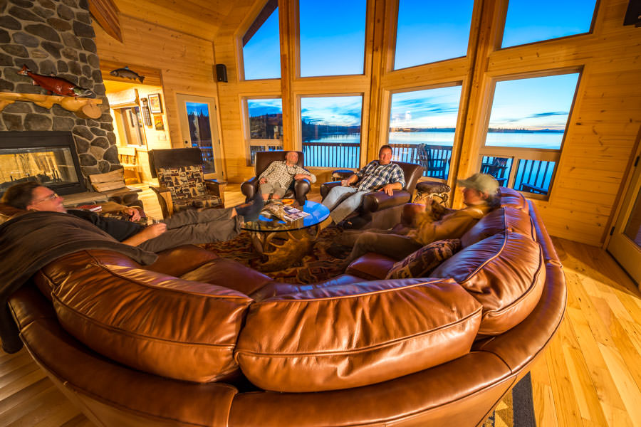 living room at lodge