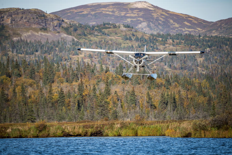 flying and fishing alaska