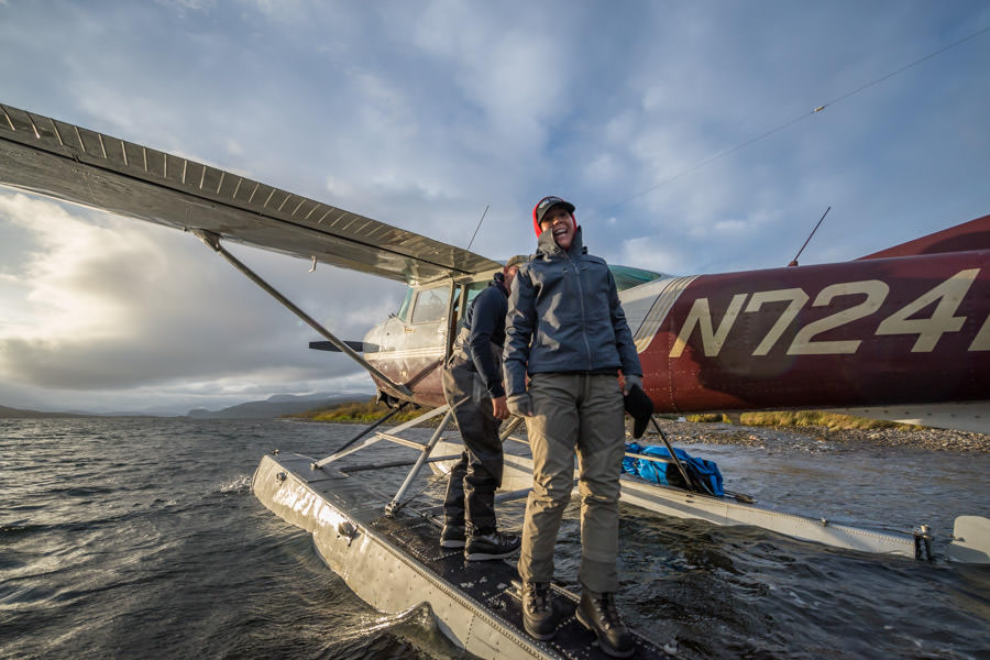 Fly out fishing in Alaska