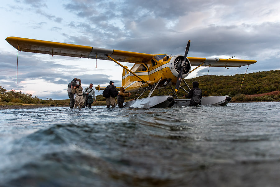morning drop off in Alaska