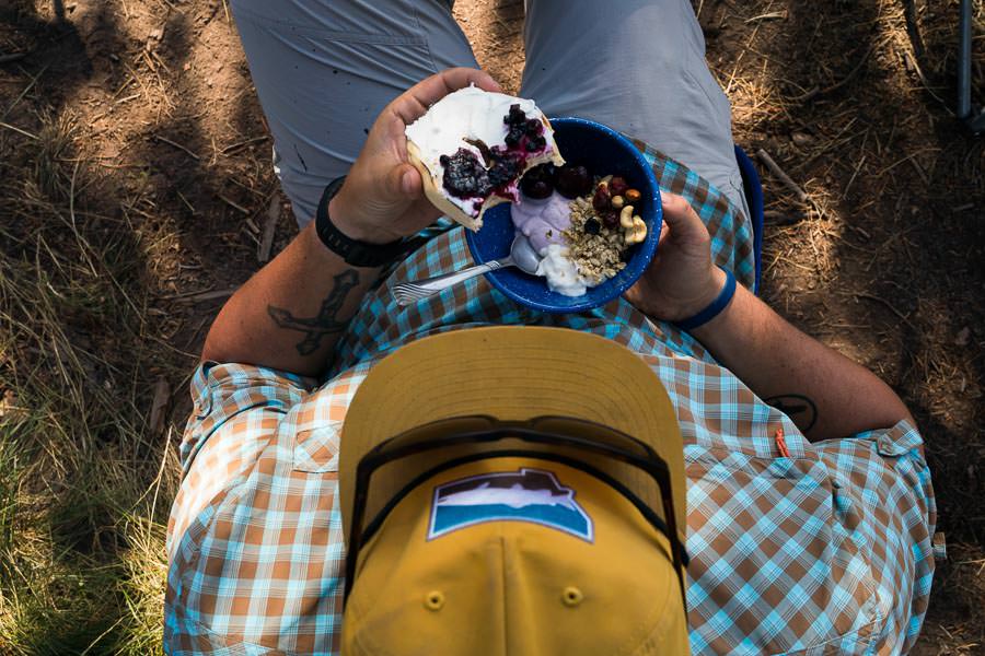 Back country camp Bob Marshall Wilderness