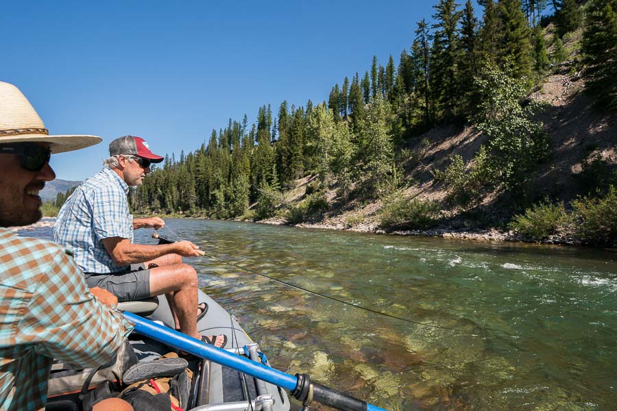 Floating in Bob Marshall Wilderness