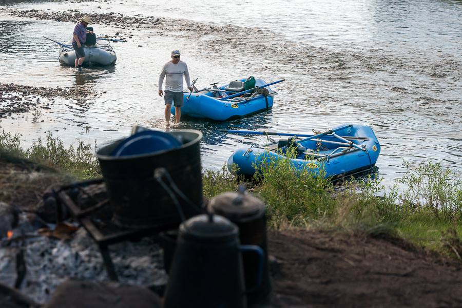 Floating in Bob Marshall Wilderness