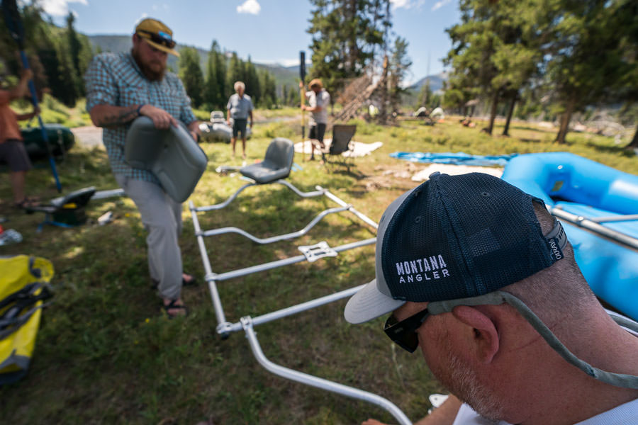 Floating in Bob Marshall Wilderness
