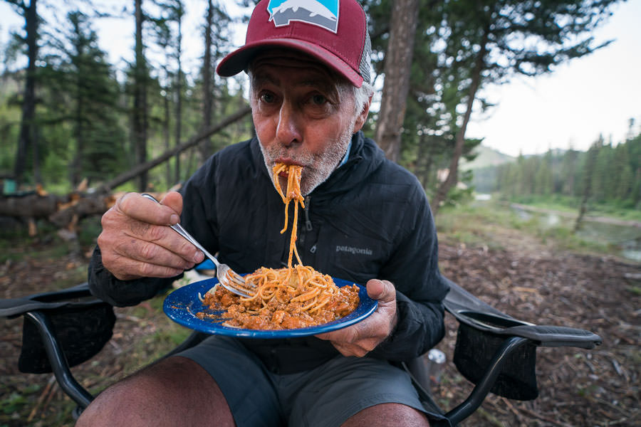 Dinner on the South For of the Flathead River