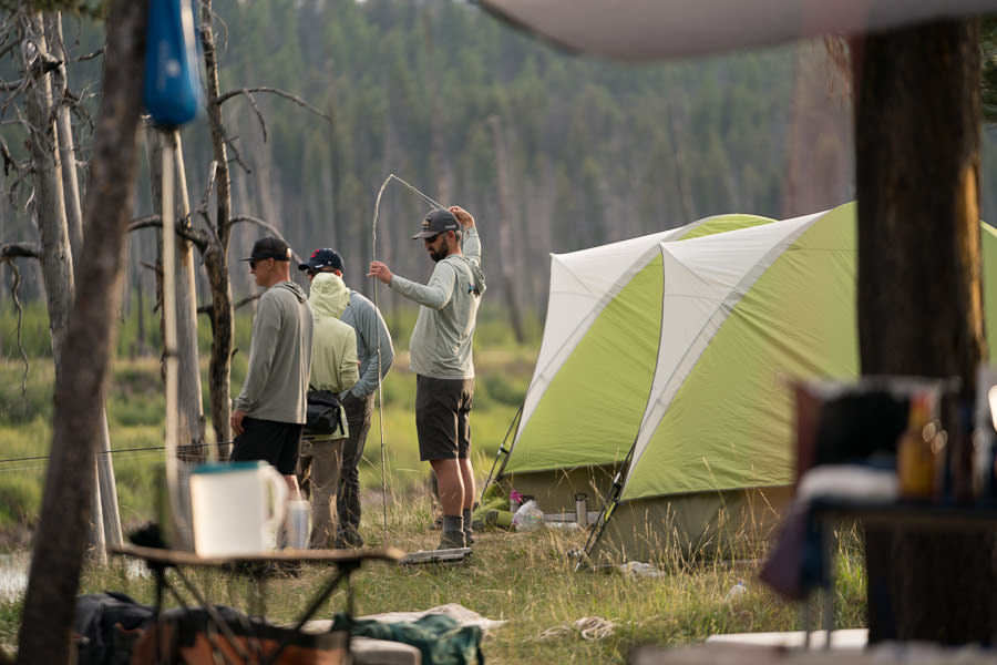 Camping in Montana