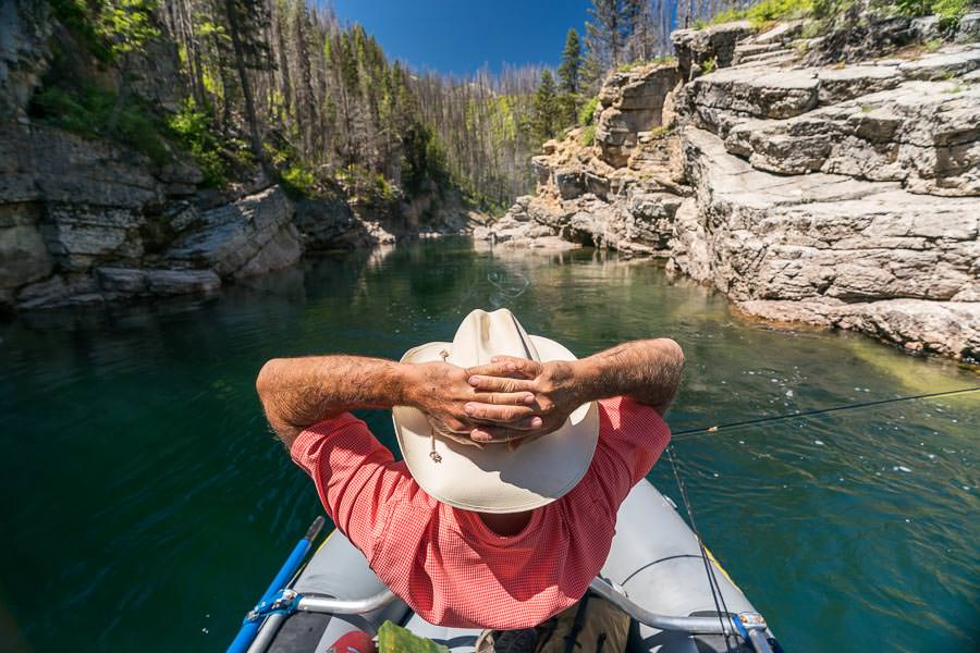 South Form Flathead River pack trip