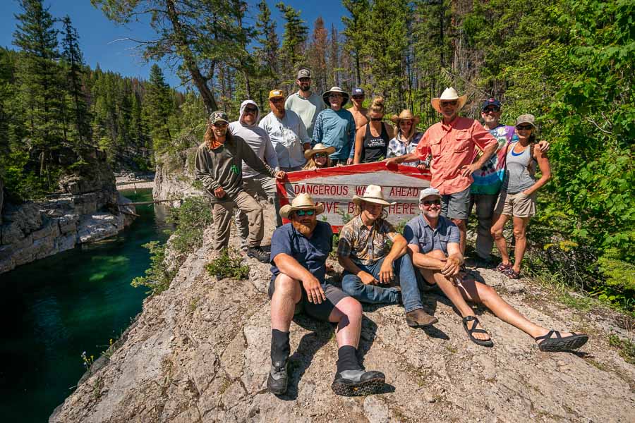 camping in Bob Marshall Wilderness