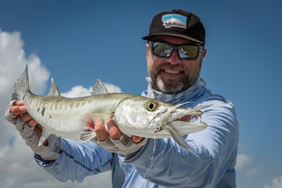 multi-species Mexico fishing Ascension Bay is famous for its variety of flats species. On this trip we landed bonefish, tarpon, snook, barracuda, and jacks. We also had some great shots at permit